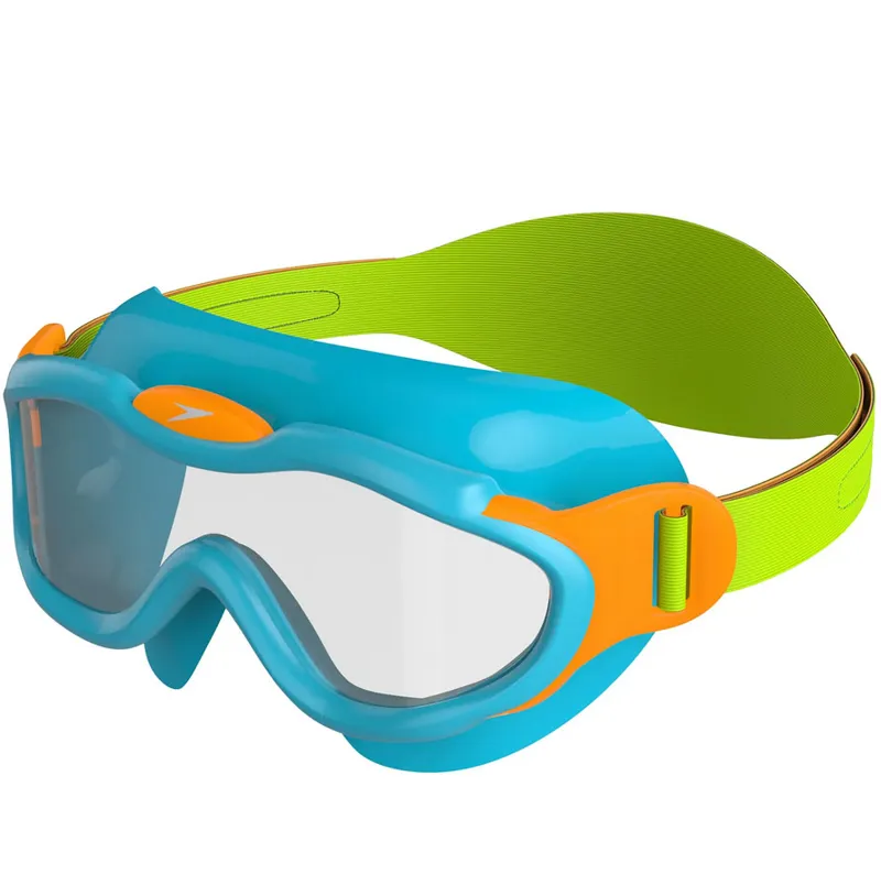 Speedo Biofuse Mask Infant Blue/Green/Orange